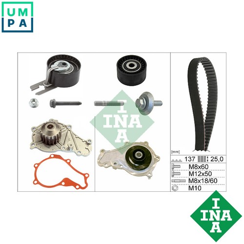 Water pump timing belt kit - timing,