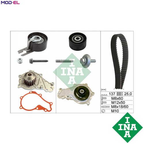 Water pump timing - water, kit