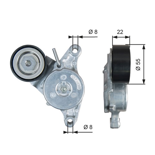 Gates t39392 belt - gates,