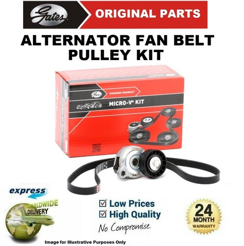 Gates fan belt pulley kit - belt,