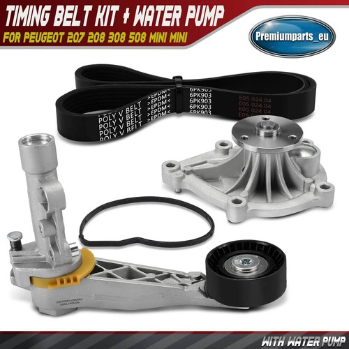 Timing belt kit water - belt, +