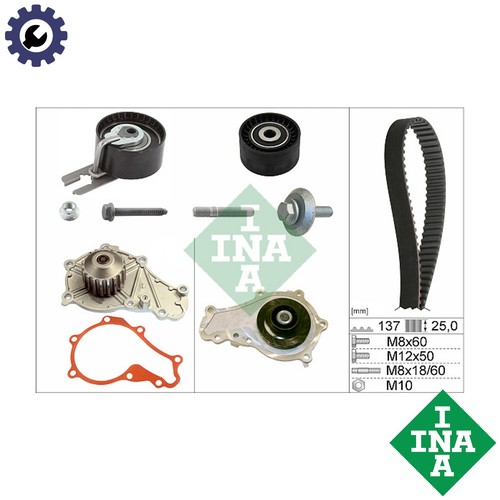 Water pump timing belt kit - water, &