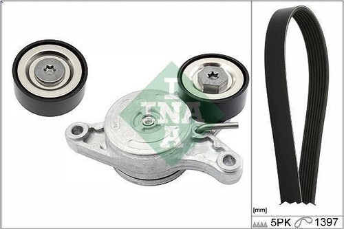 Ribbed belt kit - 529, 0180